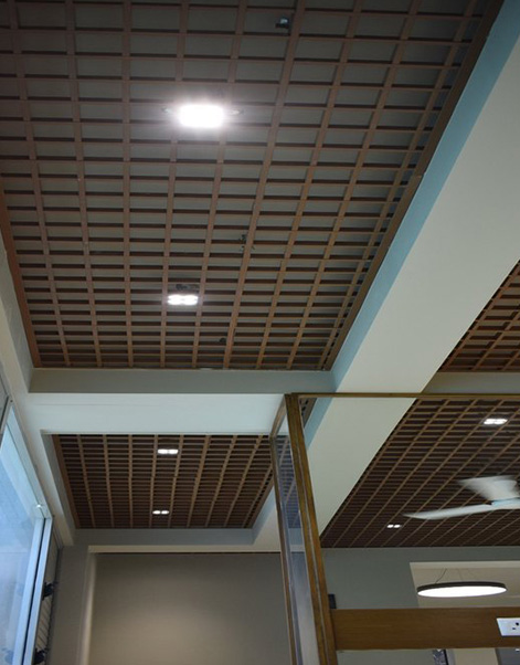 Open Cell Ceiling Design